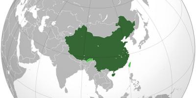 Kitajska zemljevid sveta