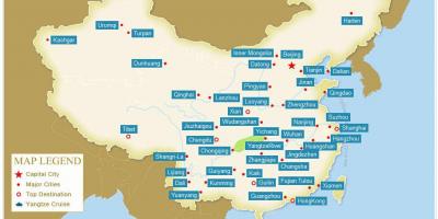 Kitajska zemljevid mesta